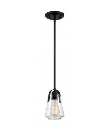 Nuvo Lighting 60/7106 Skybridge 1 Light Mini Pendant Fixture Matte