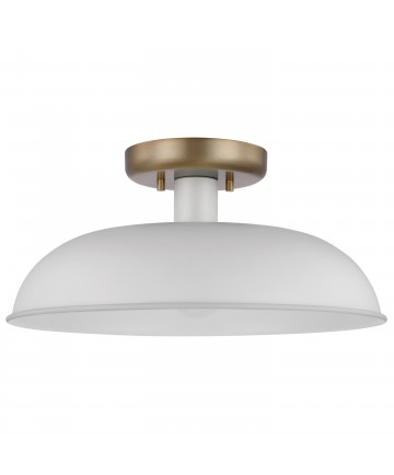 Nuvo Lighting 60/7490 Colony 1 Light Small Semi-Flush Mount Fixture