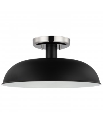 Nuvo Lighting 60/7492 Colony 1 Light Small Semi-Flush Mount Fixture