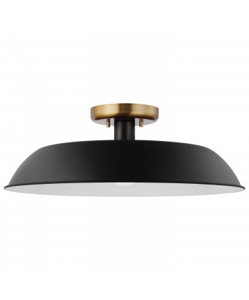 Nuvo Lighting 60/7494 Colony 1 Light Medium Semi-Flush Mount Fixture