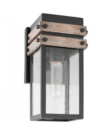Nuvo Lighting 60/7540 Homestead 1 Light Small Wall Lantern Matte Black