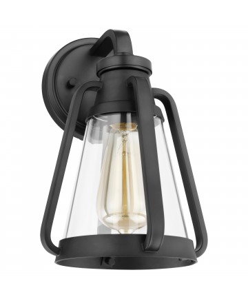 Nuvo Lighting 60/7555 Everett 1 Light Small Wall Sconce Matte Black