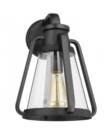 Nuvo Lighting 60/7556 Everett 1 Light Large Wall Sconce Matte Black
