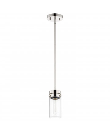 Nuvo Lighting 60/7629 Intersection 1 Light Mini Pendant Polished