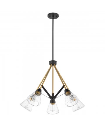 Nuvo Lighting 60/7685 Starlight 5 Light Chandelier Medium Base 60 Watt