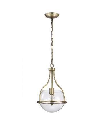 Nuvo Lighting 60/7815 Amado 1 Light Pendant 10 Inches Vintage Brass