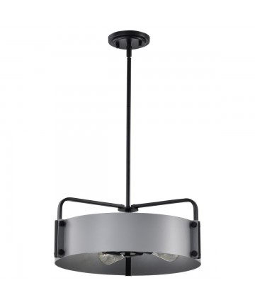 Nuvo Lighting 60/7853 Altos 4 Light Medium Pendant Gray and Matte