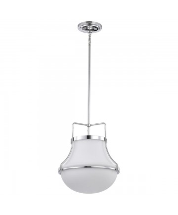 Nuvo Lighting 60/7873 Valdora 1 Light Pendant 14 Inches Polished