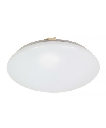 Nuvo Lighting 60/916 Crispo 1 Light Cfl 12 inch Flush Mount (1) 18w GU24 / Lamps Included