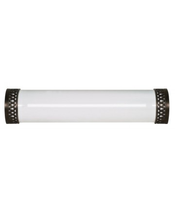 Nuvo Lighting 60/930R Rustica 2 Light 25 inch Vanity Fluorescent (2) F17T8