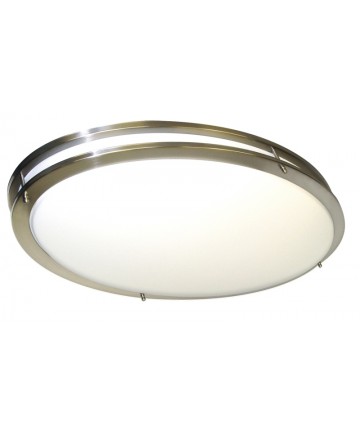 Nuvo Lighting 60/998 Glamour 2 Light Cfl 32 inch Oval Flush Mount (2) 36W Fluorescent