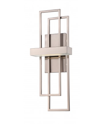 Nuvo Lighting 62/105 Frame LED Wall Sconce with Frosted Glass
