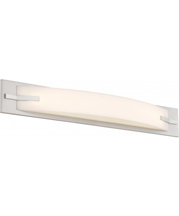 Nuvo Lighting 62/1082 Bow LED 29" Vanity Fixture Brushed Nickel Finish