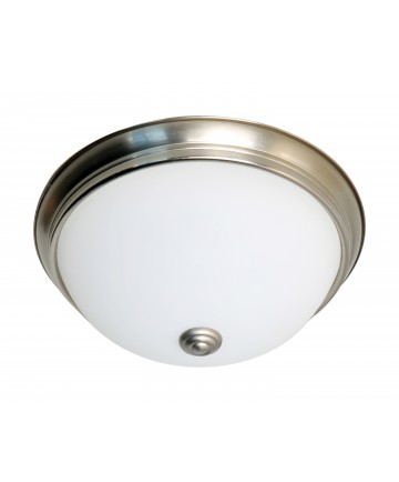 Nuvo Lighting 62/1340 11 in. LED Flush Dome Fixture Brushed Nickel