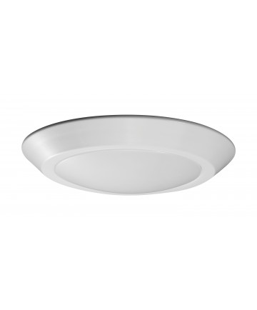 Nuvo Lighting 62/1361R1 7 in. LED Flush Mount Fixture Disk Light White