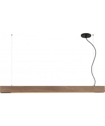 Nuvo Lighting 62/1462 Task LED Wood Linear Pendant with Sensor