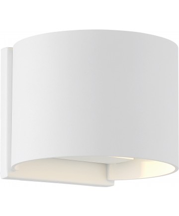 Nuvo Lighting 62/1465 Lightgate LED Sconce 5W White Finish 3000K