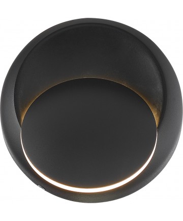 Nuvo Lighting 62/1469 Pinion LED Sconce 5W Black Finish 3000K