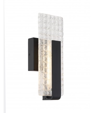 Nuvo Lighting 62/1481 Ceres LED Wall Sconce 9W Matte Black Finish with