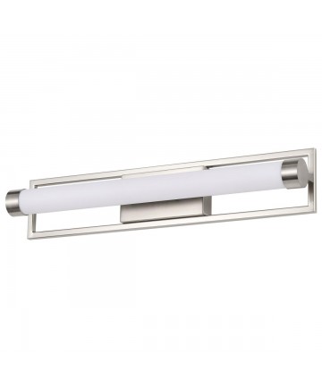 Nuvo Lighting 62/1542 Canal Medium Vanity LED Brushed Nickel Finish