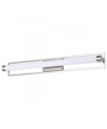 Nuvo Lighting 62/1543 Canal Large Vanity LED Brushed Nickel Finish
