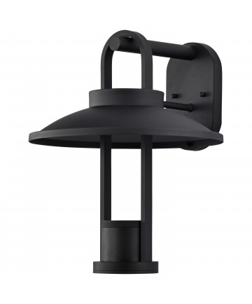 Nuvo Lighting 62/1605 Harriman 12W LED Medium Wall Lantern Matte Black