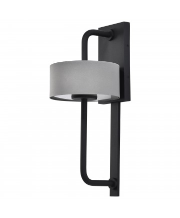 Nuvo Lighting 62/1608 Overtop 10W LED Large Wall Lantern Matte Black &