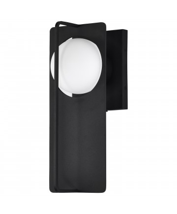 Nuvo Lighting 62/1609 Portal 6W LED Medium Wall Lantern Matte Black