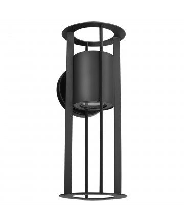 Nuvo Lighting 62/1650 Continuum 10W LED Small Wall Lantern Matte Black