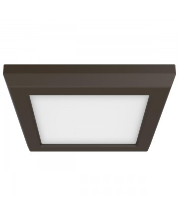 Nuvo Lighting 62/1706 Blink 9W 5in LED Fixture CCT Selectable Square