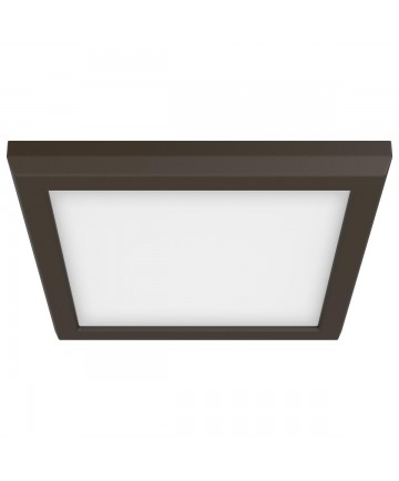 Nuvo Lighting 62/1716 Blink 11W 7in LED Fixture CCT Selectable Square