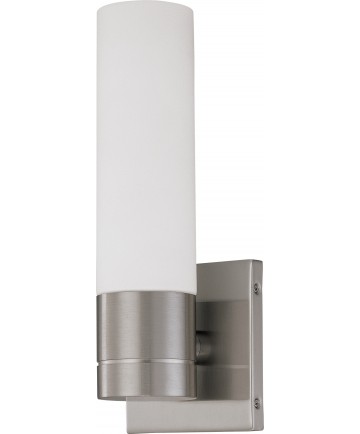 Nuvo Lighting 62/2934 Link 1 Light LED Tube Wall Sconce with White