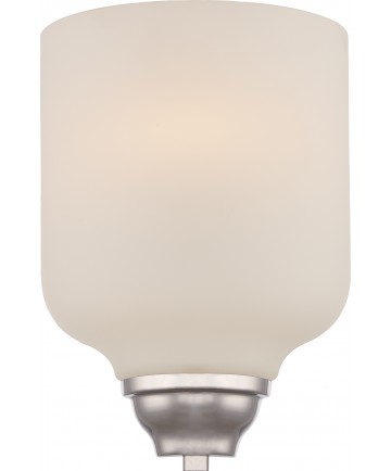 Nuvo Lighting 62/381 Kirk 1 Light Wall Sconce with Etched Opal Glass