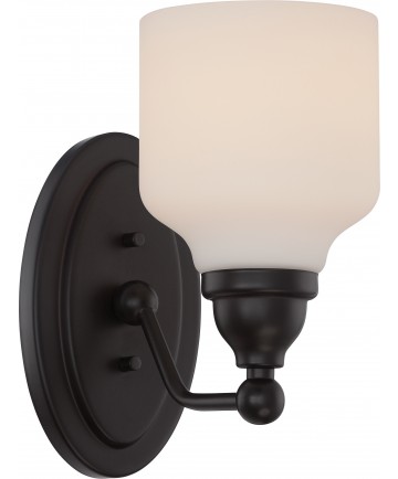 Nuvo Lighting 62/396 Kirk 1 Light Vanity Fixture with Satin White