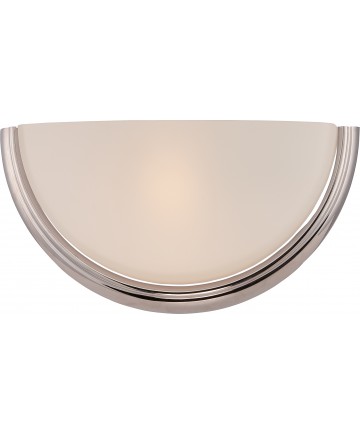 Nuvo Lighting 62/401 Dylan 1 Light Wall Sconce with Etched Opal Glass