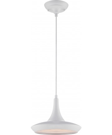 Nuvo Lighting 62/442 Fantom LED Colored Pendant with Rayon Wire