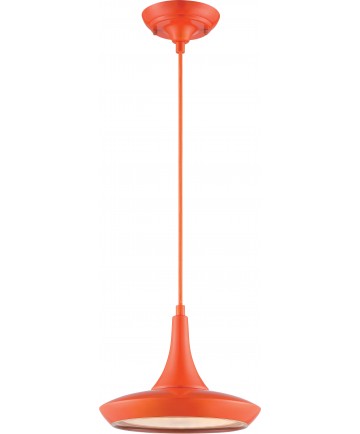 Nuvo Lighting 62/446 Fantom LED Colored Pendant with Rayon Wire