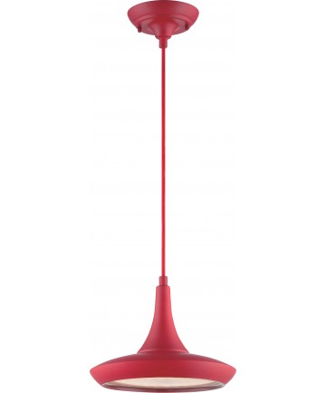 Nuvo Lighting 62/447 Fantom LED Colored Pendant with Rayon Wire