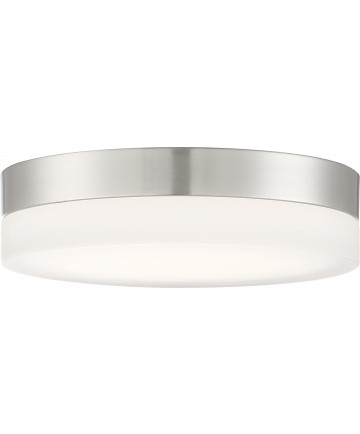 Nuvo Lighting 62/460 Pi 14 in. Flush Mount LED Fixture Brushed Nickel