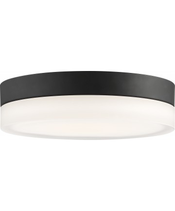 Nuvo Lighting 62/468 Pi 9 in. Flush Mount LED Fixture Black Finish