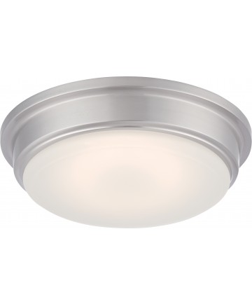 Nuvo Lighting 62/611 Haley LED Flush Fixture with Frosted Glass