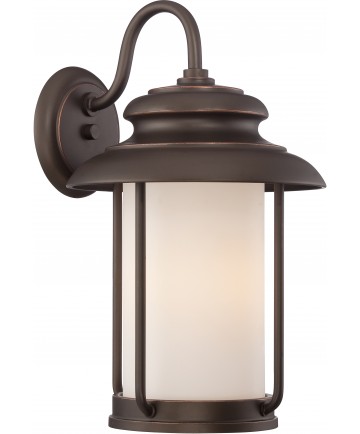 Nuvo Lighting 62/632 Bethany LED Outdoor Large Wall with Satin White