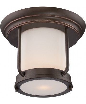 Nuvo Lighting 62/633 Bethany LED Outdoor Flush Fixture with Satin