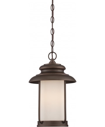 Nuvo Lighting 62/635 Bethany LED Outdoor Hanging with Satin White