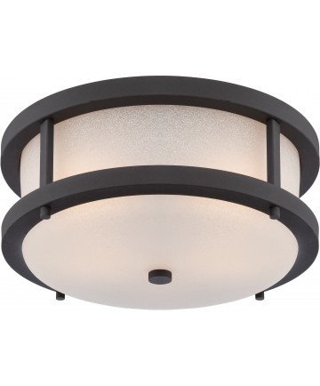 Nuvo Lighting 62/653 Willis LED Outdoor Flush Fixture with Antique