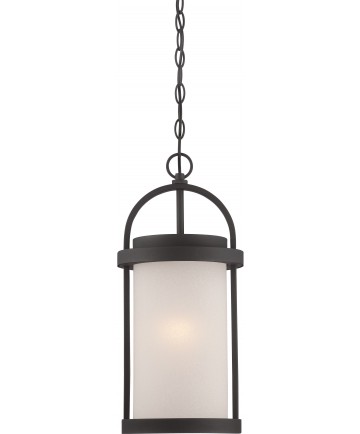 Nuvo Lighting 62/655 Willis LED Outdoor Hanging with Antique White