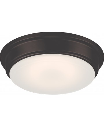 Nuvo Lighting 62/711 Haley LED Flush Fixture with Frosted Glass