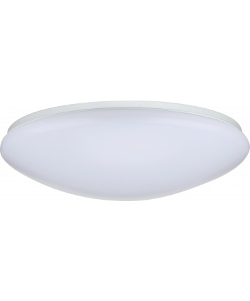 Nuvo Lighting 62/766 19" Flush Mounted LED Light Fixture White Finish