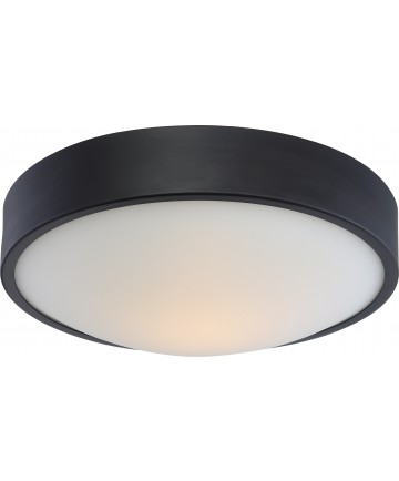 Nuvo Lighting 62/776 Perk 13" LED Flush with White Glass