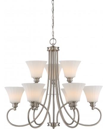 Nuvo Lighting 62/810 Tess 9 Light Chandelier